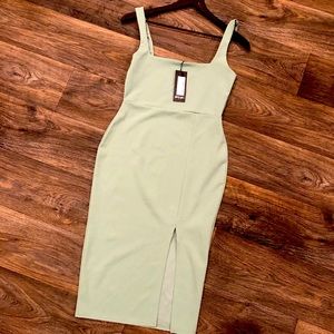 Sage dress new with tags